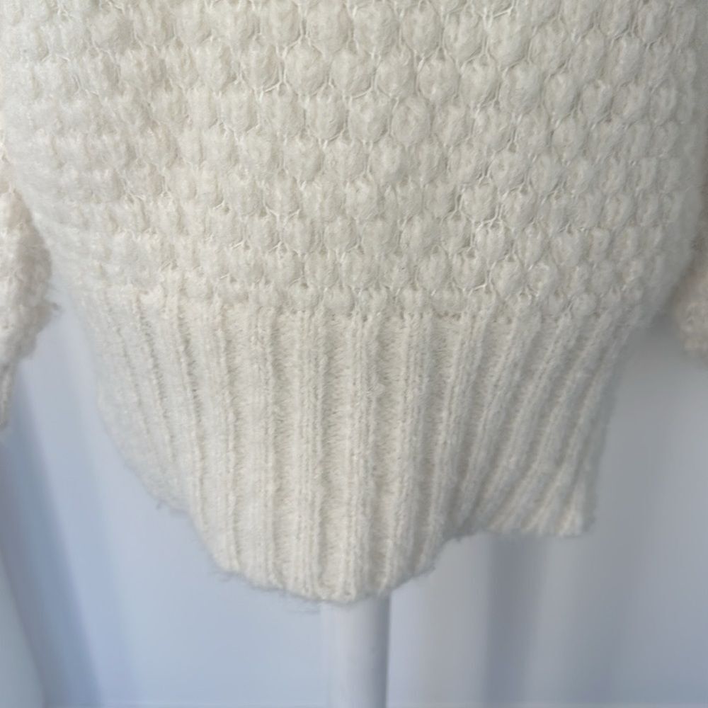 St. Roche Candy Alpaca Sweater-Ivory S - Picture 5 of 9